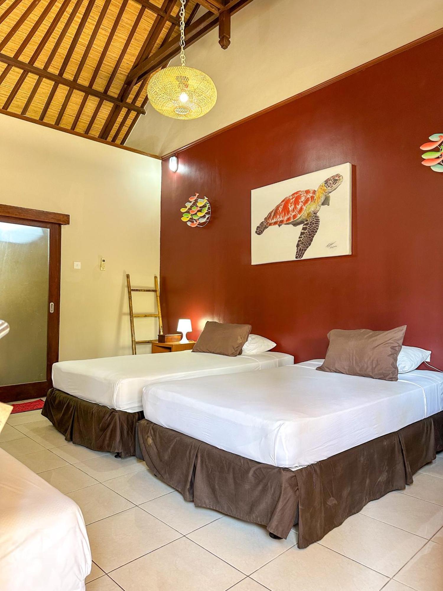 Trawangan Oasis Hotell Gili Trawangan Eksteriør bilde