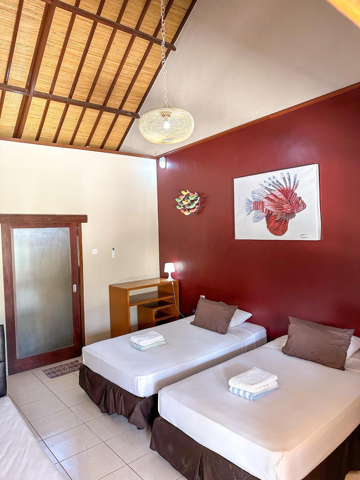 Trawangan Oasis Hotell Gili Trawangan Eksteriør bilde