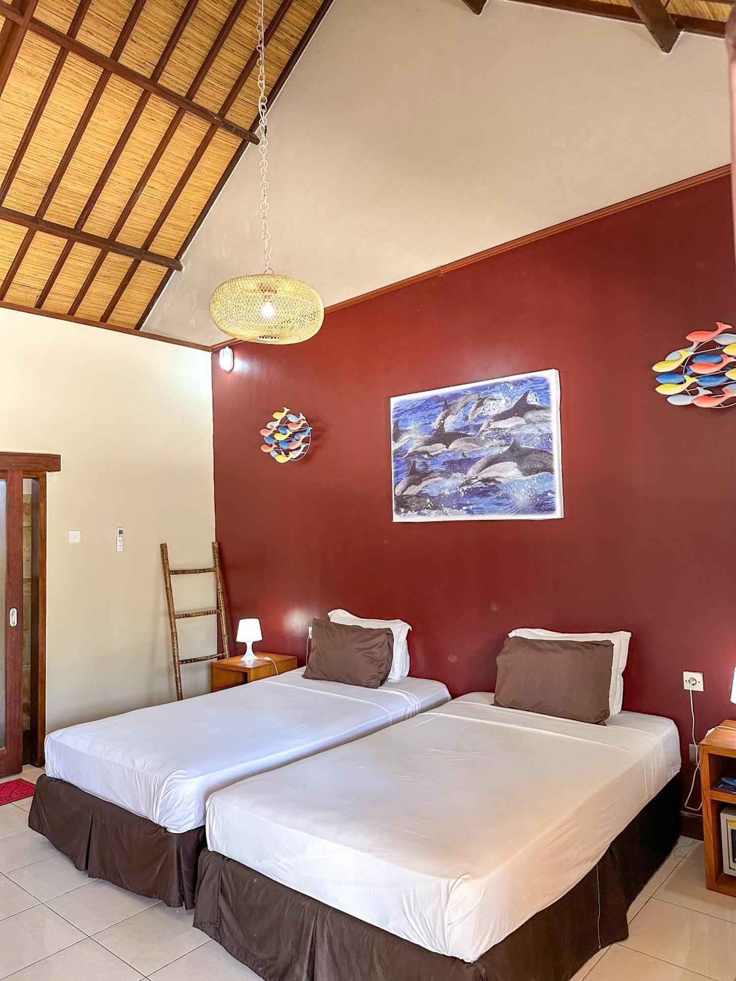 Trawangan Oasis Hotell Gili Trawangan Eksteriør bilde