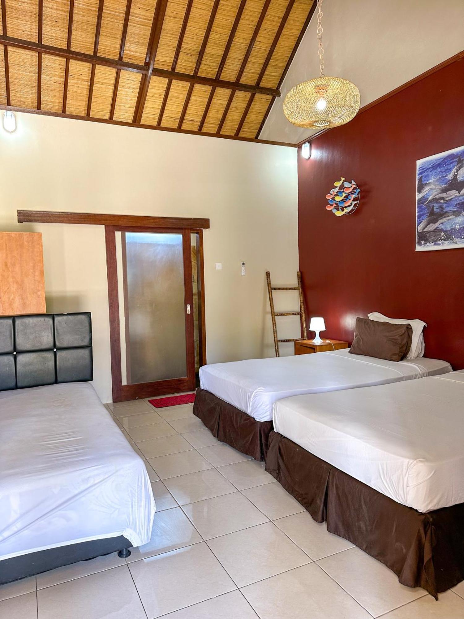 Trawangan Oasis Hotell Gili Trawangan Eksteriør bilde